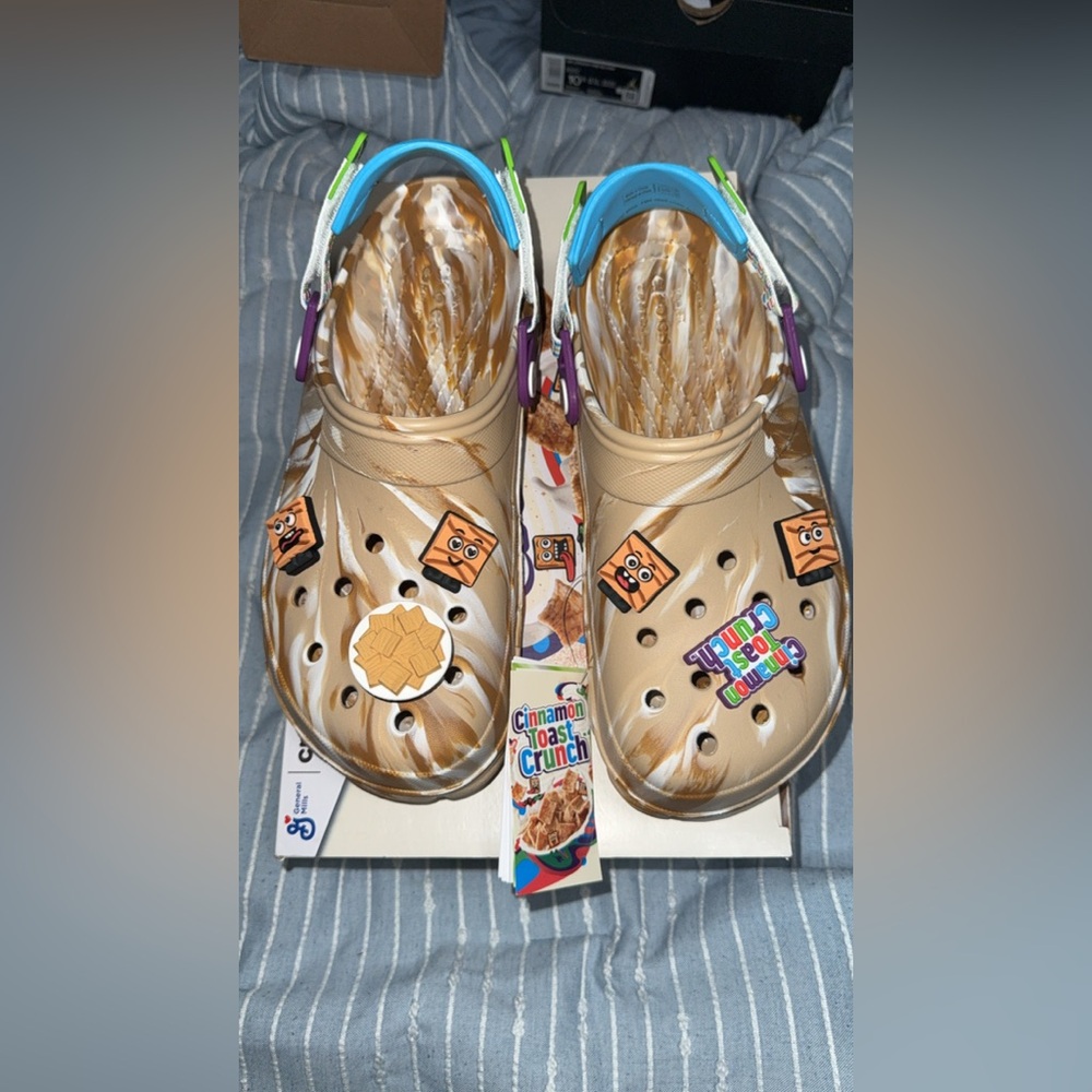 Cinnamon Toast Crunch Crocs